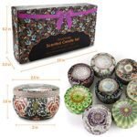 Aromatherapy Candle Set - 8 Pack, 160H Burn, Stress Relief, Ideal for Yoga, Meditation, Travel & Gifts. - Image 9