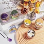 AOOVOO Chakra Candles with Healing Crystals - 7 Candle Set for Aromatherapy & Spiritual Gifts - Image 4