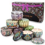 Aromatherapy Candle Set - 8 Pack, 160H Burn, Stress Relief, Ideal for Yoga, Meditation, Travel & Gifts. - Image 8