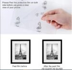 Upsimples 11x14 Picture Frame Set of 5 - Showcase 8x10 Photos with Mat or 11x14 Without, Black Wall Gallery Frames - Image 10