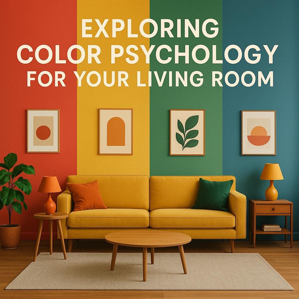 Exploring Color psychology for Your Living Room