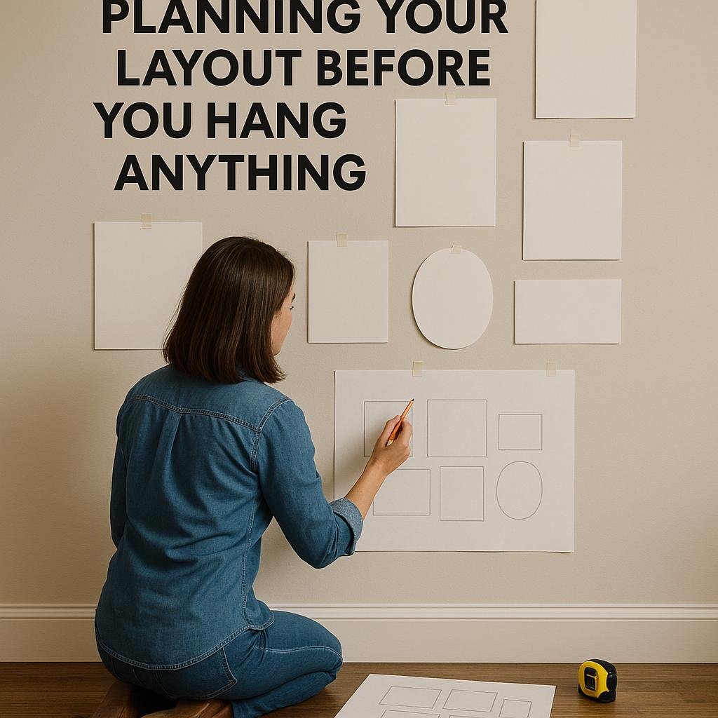 Planning Your layout Before You hang Anything
