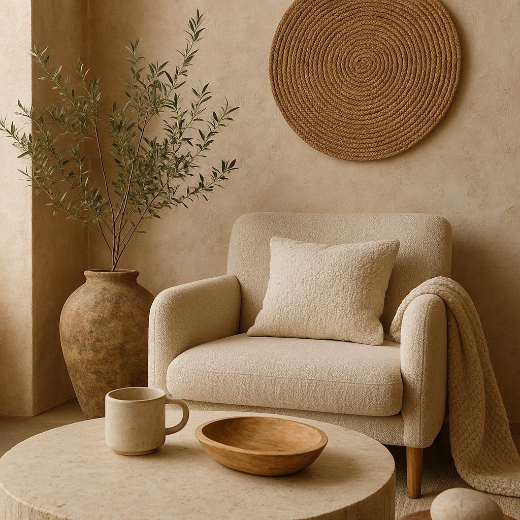 Incorporating Textures and Natural Elements to Enhance Tranquility