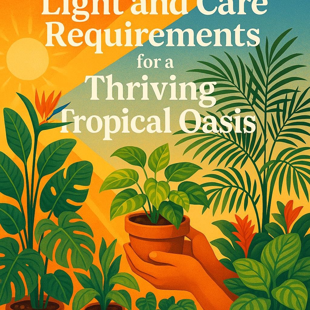 Light and Care Requirements for a Thriving Tropical Oasis