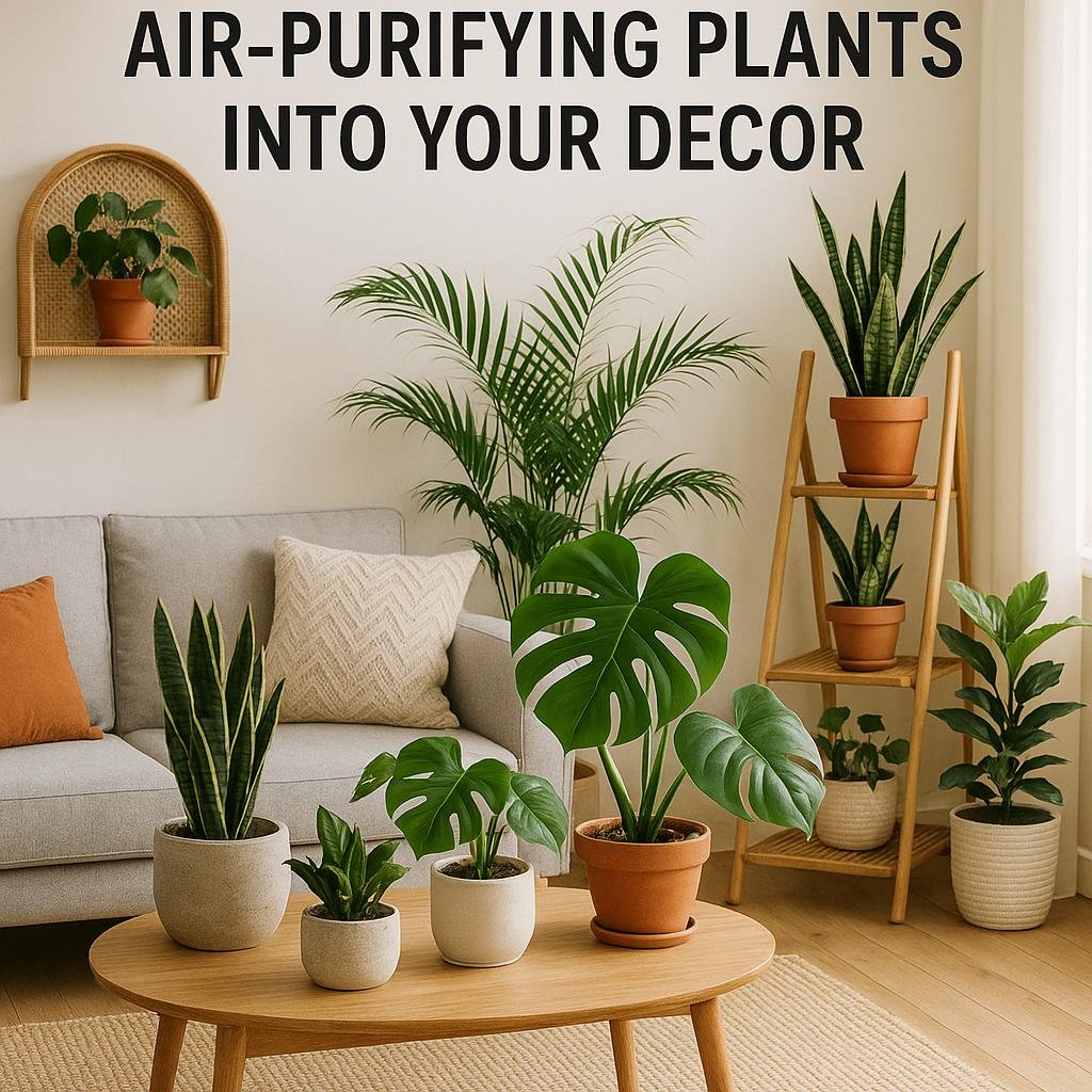 Creative Ways to Incorporate Air-Purifying Plants into Your Decor
