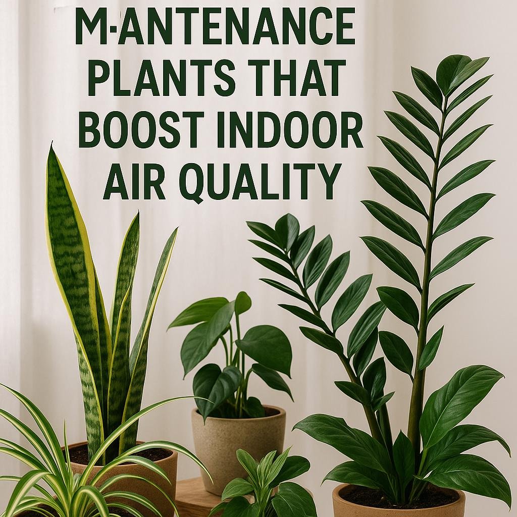 Top Low-Maintenance Plants That Boost Indoor Air Quality