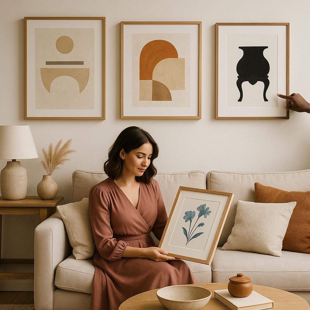 Choosing the Right Wall Art to Match Your Living Room Style