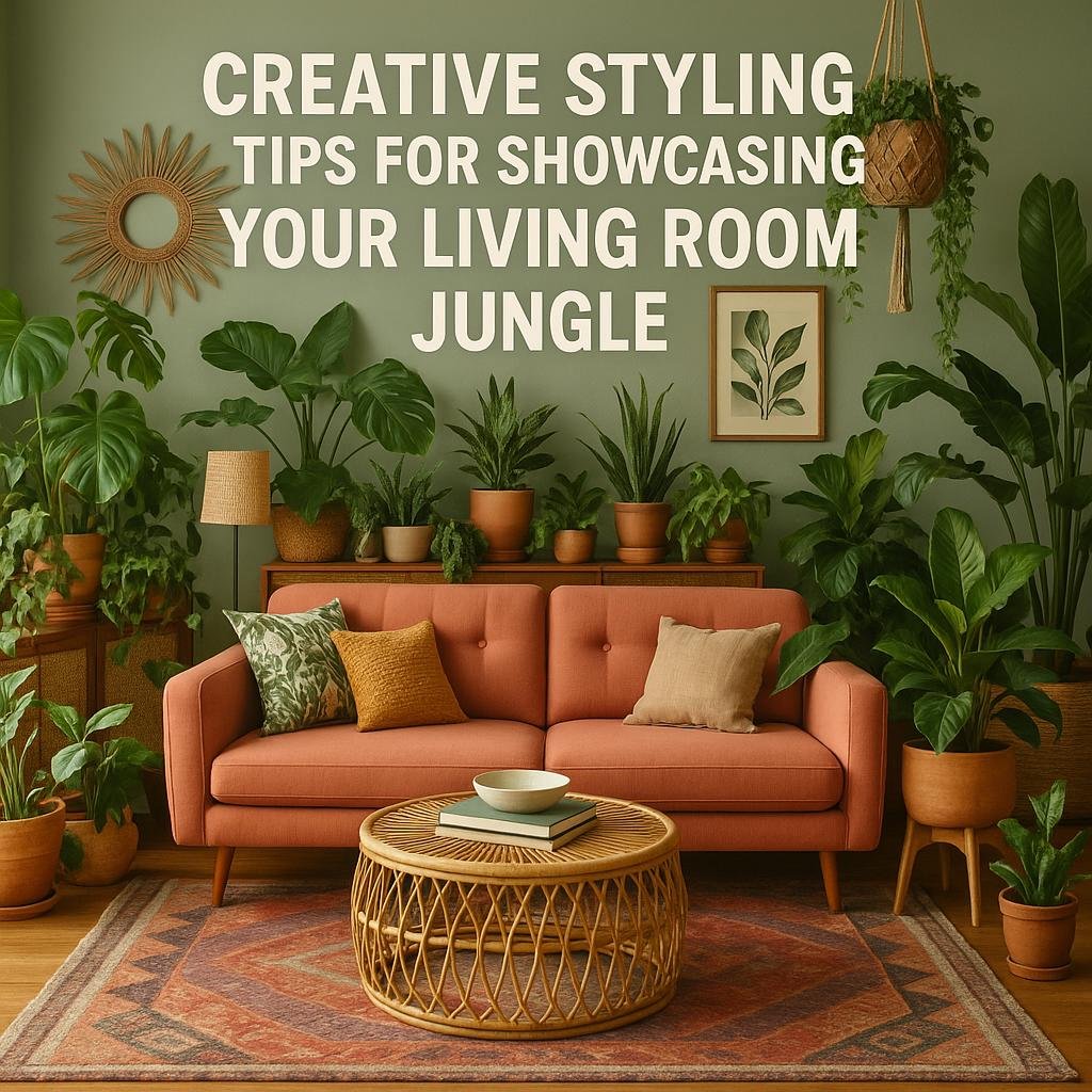 Creative Styling Tips for Showcasing Your Living Room Jungle