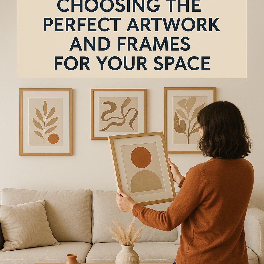 Choosing the Perfect Artwork and Frames for Your Space