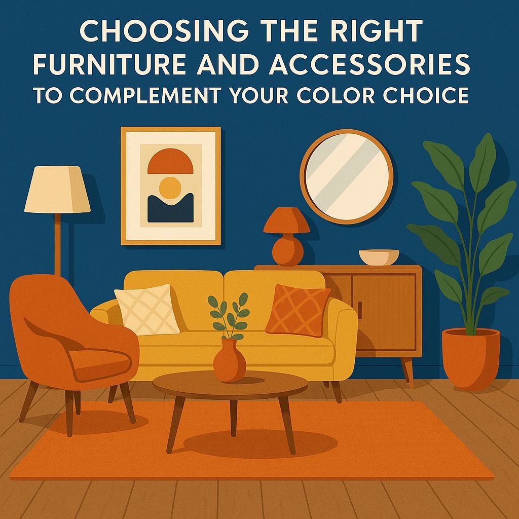 Choosing the Right Furniture and ‌Accessories to Complement Your Color Choice