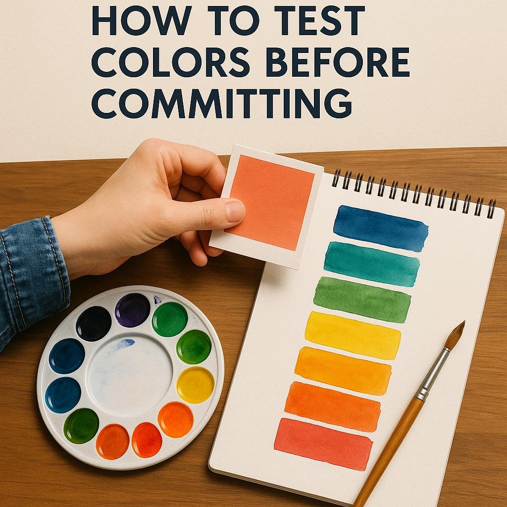 how to Test Colors Before Committing