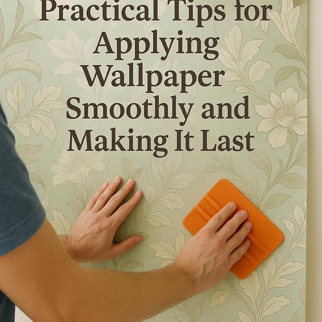 Practical Tips for Applying Wallpaper Smoothly and Making It Last