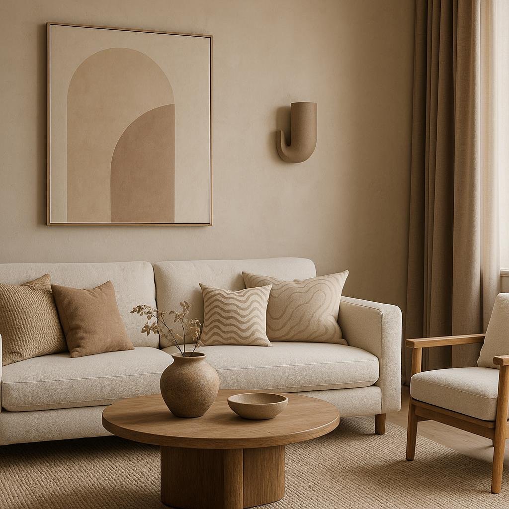 Emerging Shades and Tones in Neutral Living Room Palettes