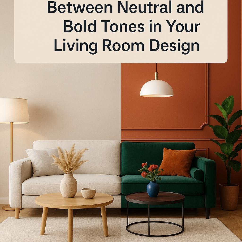 Tips for Transitioning Between Neutral and Bold ⁢Tones in Your Living Room⁣ Design