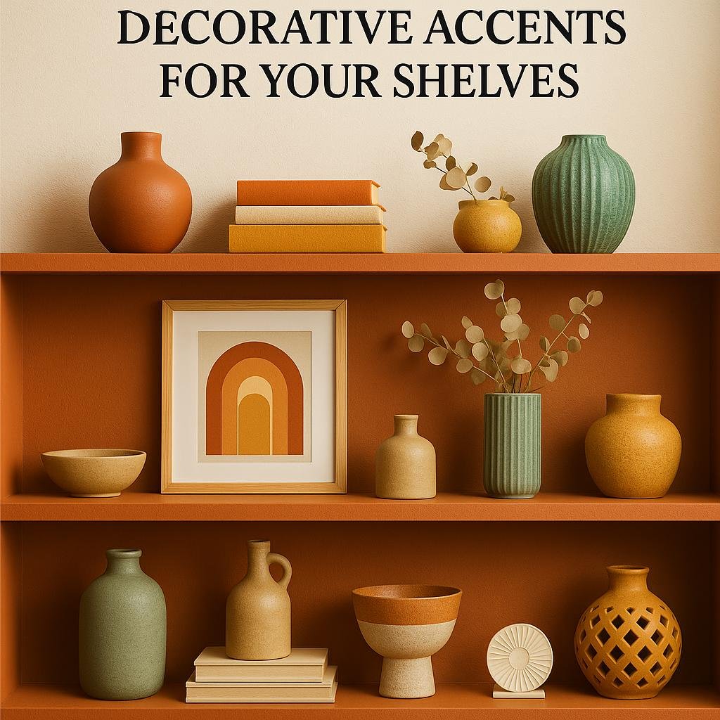 Choosing the Right color Palette and Decorative Accents for Your Shelves