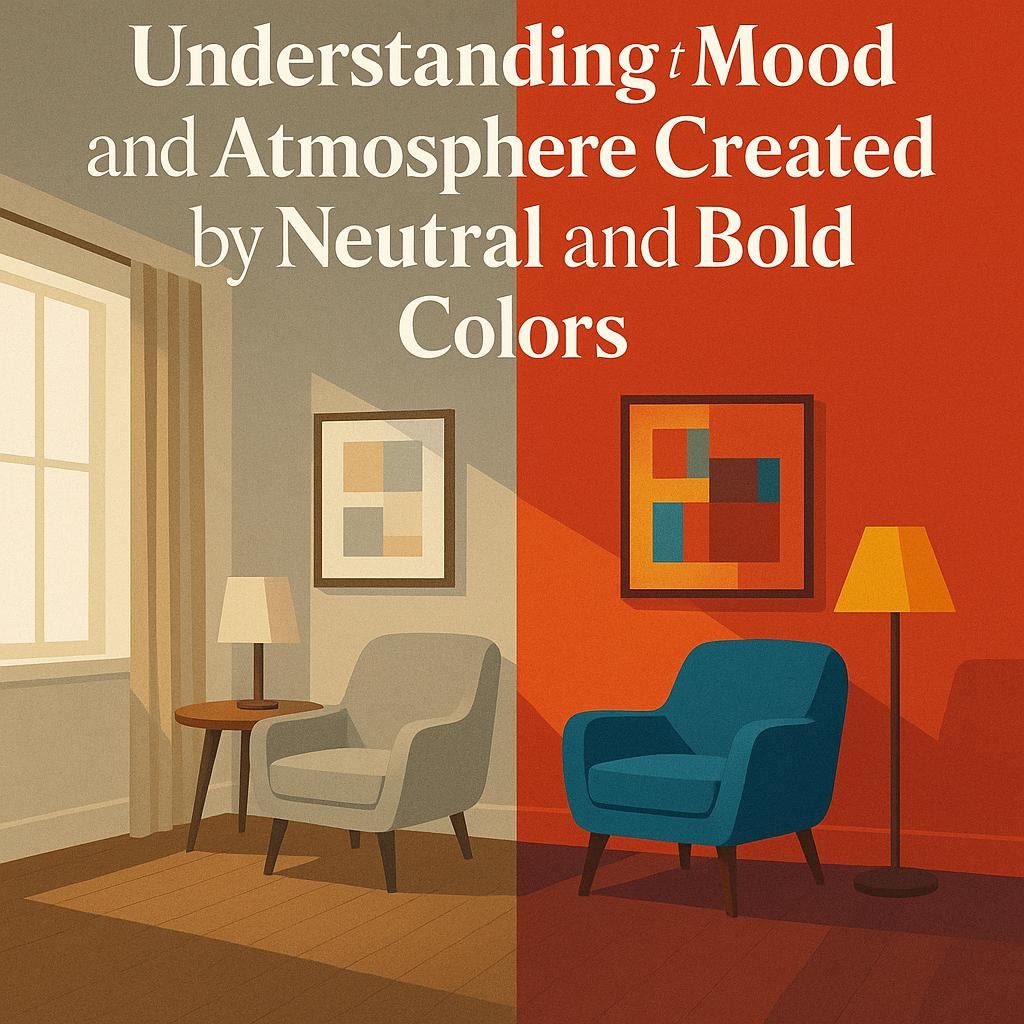 Understanding the⁣ Mood⁢ and Atmosphere Created by⁣ Neutral and Bold ‌Colors