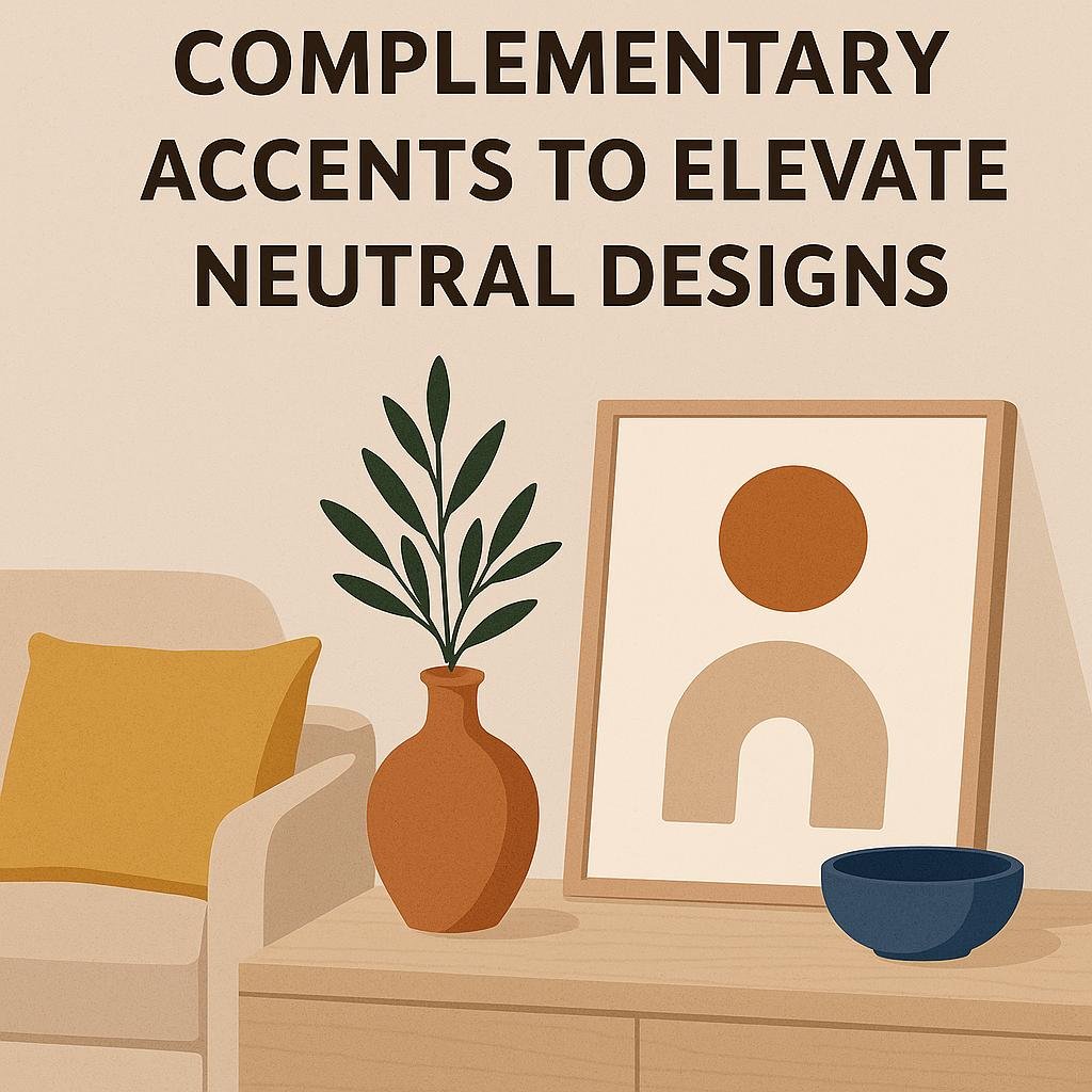 Tips for Choosing Complementary Accents to Elevate Neutral Designs