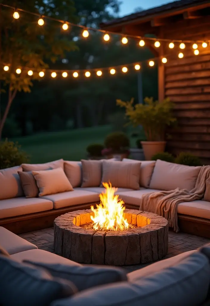 How to Transform Your Patio into a Relaxing Summer Retreat with These Simple Decor Tips - 5. Cozy Fire Pit for Warmth and Gatherings
