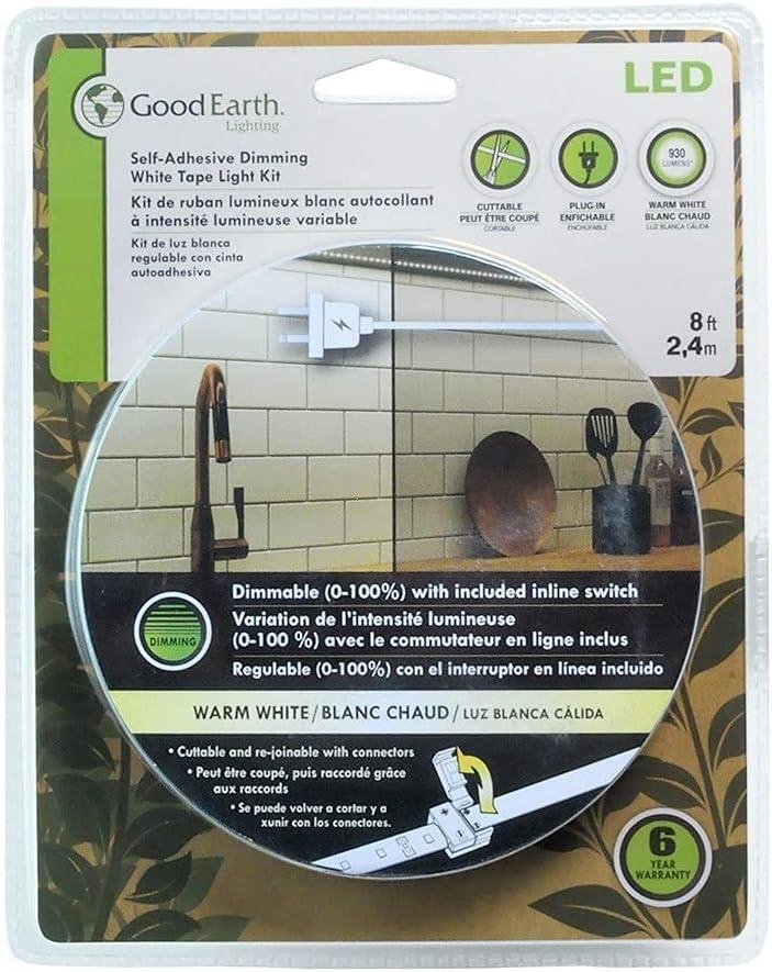 How We Loved the Good ‌Earth Lighting ⁣8ft LED⁤ Tape Light's Warm Glow