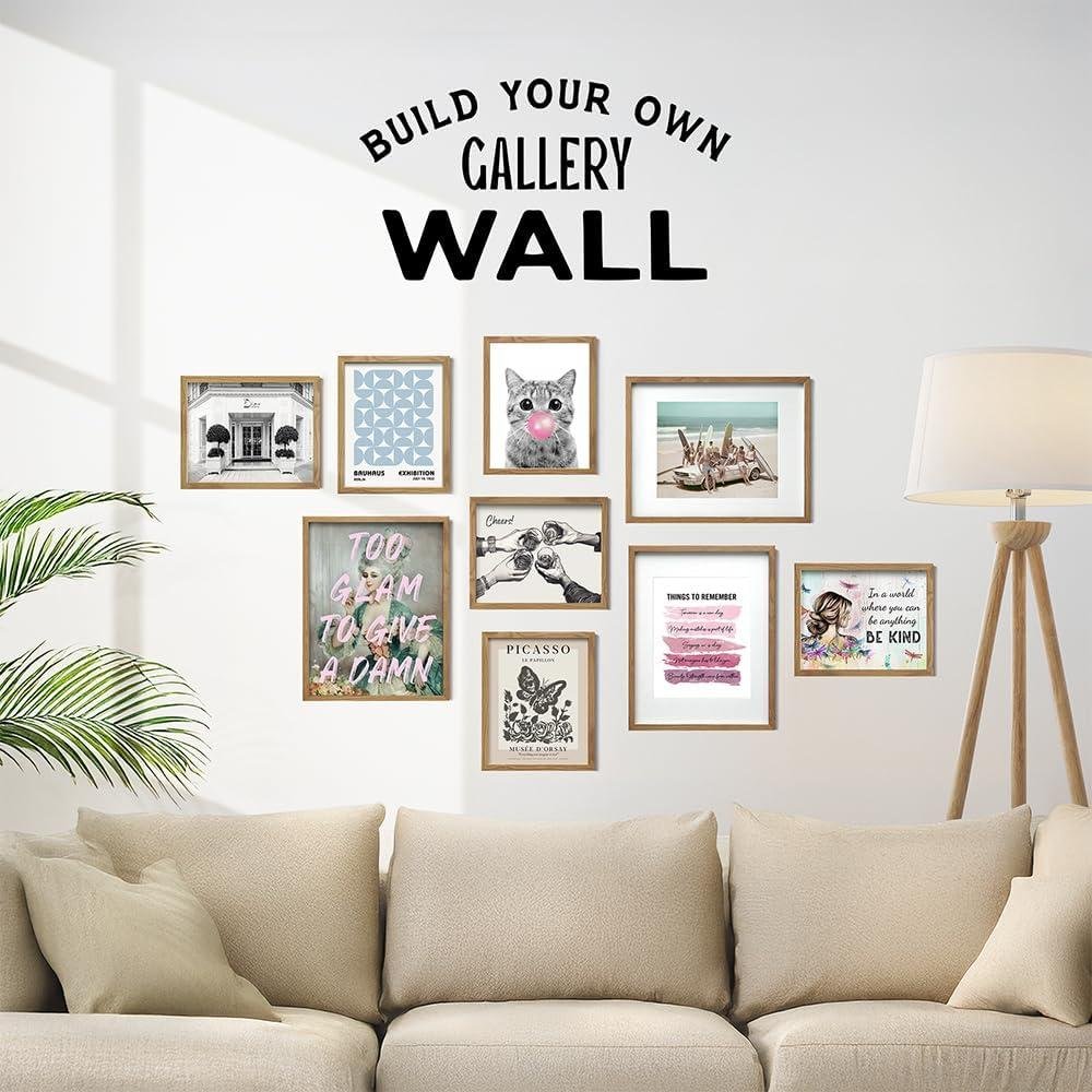 Why We Love This Charming Pink Tabby Cat Wall Art Frame
