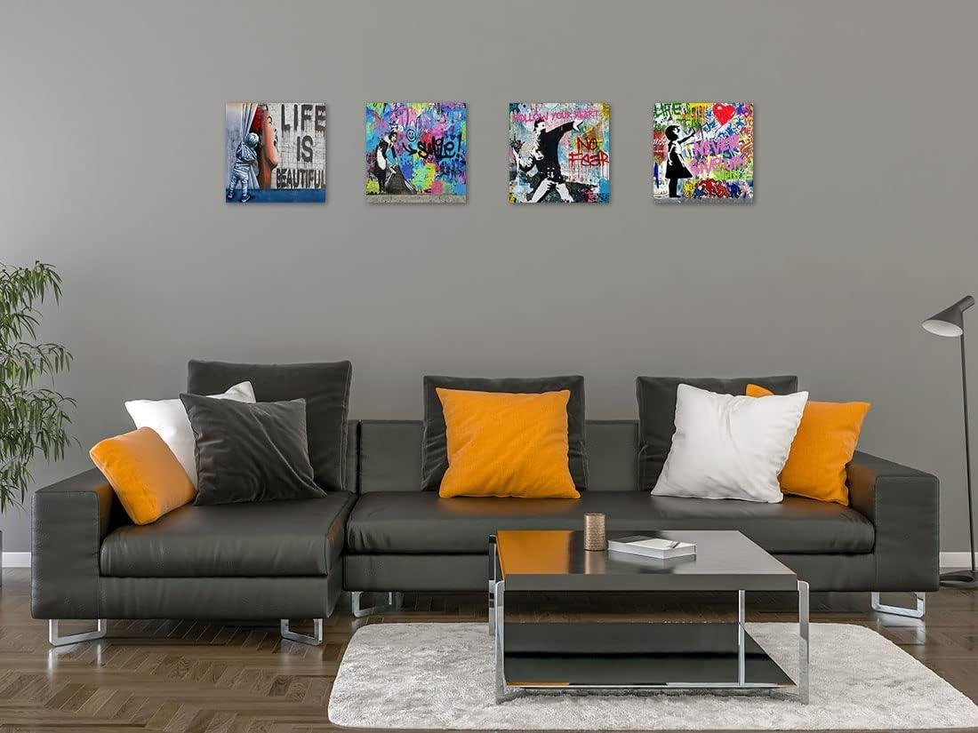 Our Review: Banksy canvas Wall Art That Brings Street Style Home