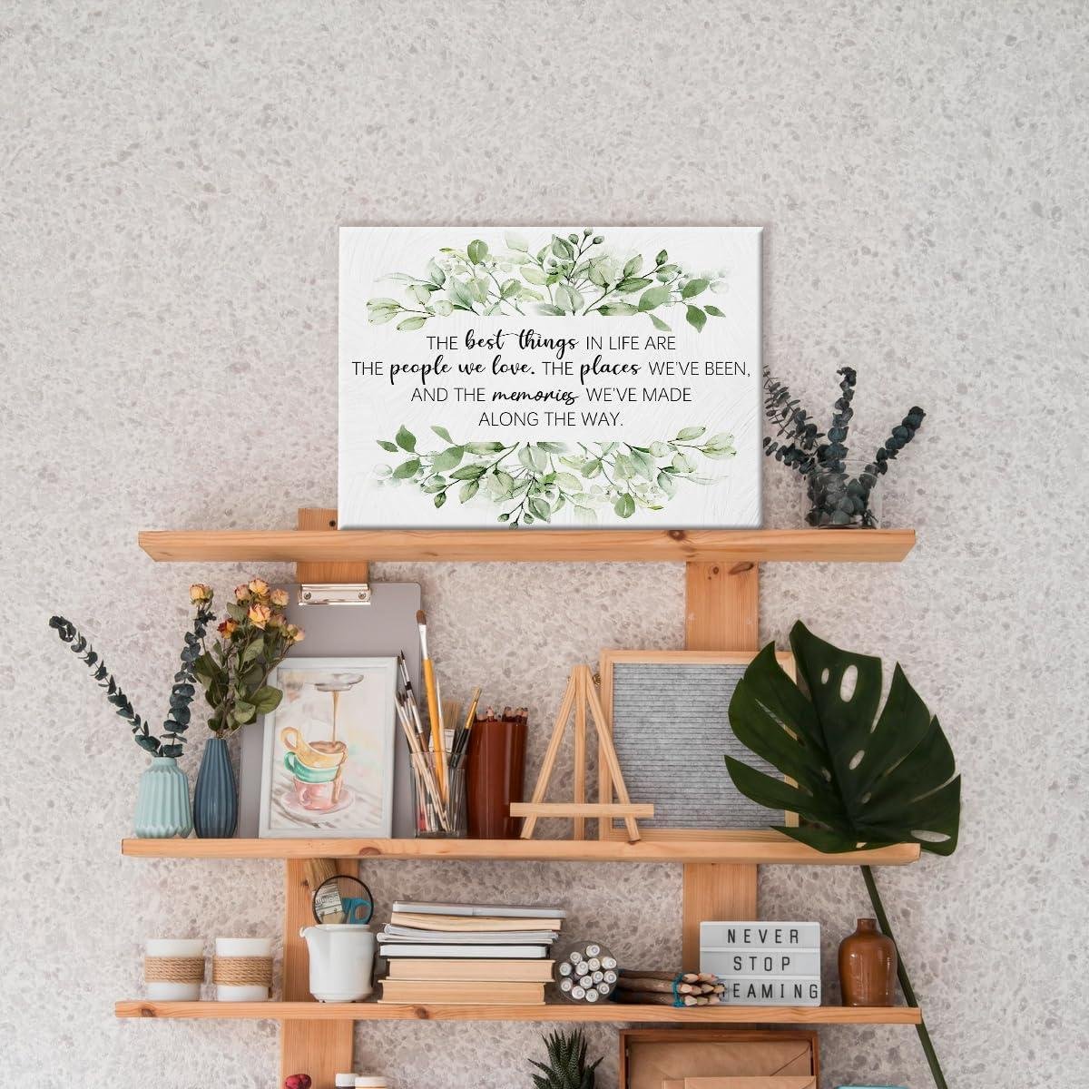 Elevating Serenity: Our Honest Look at BIWSHA Sage Green Art