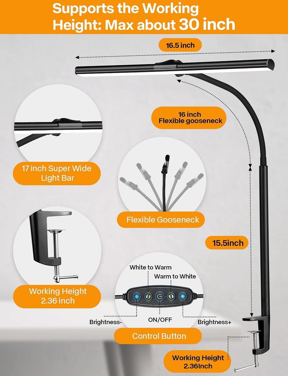 Why We Love the ACNCTOP Desk Lamp: Bright, Flexible, and Eye-Friendly
