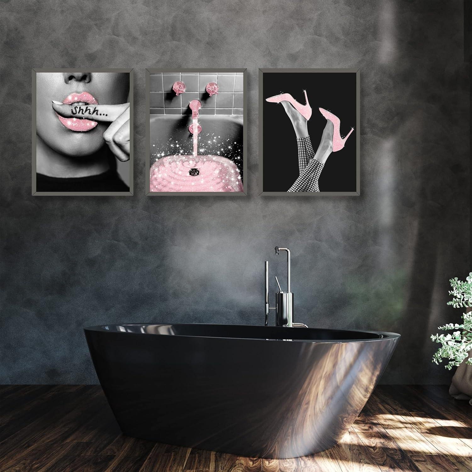 We Explore Pink Glam Canvas Posters for Stylish Walls