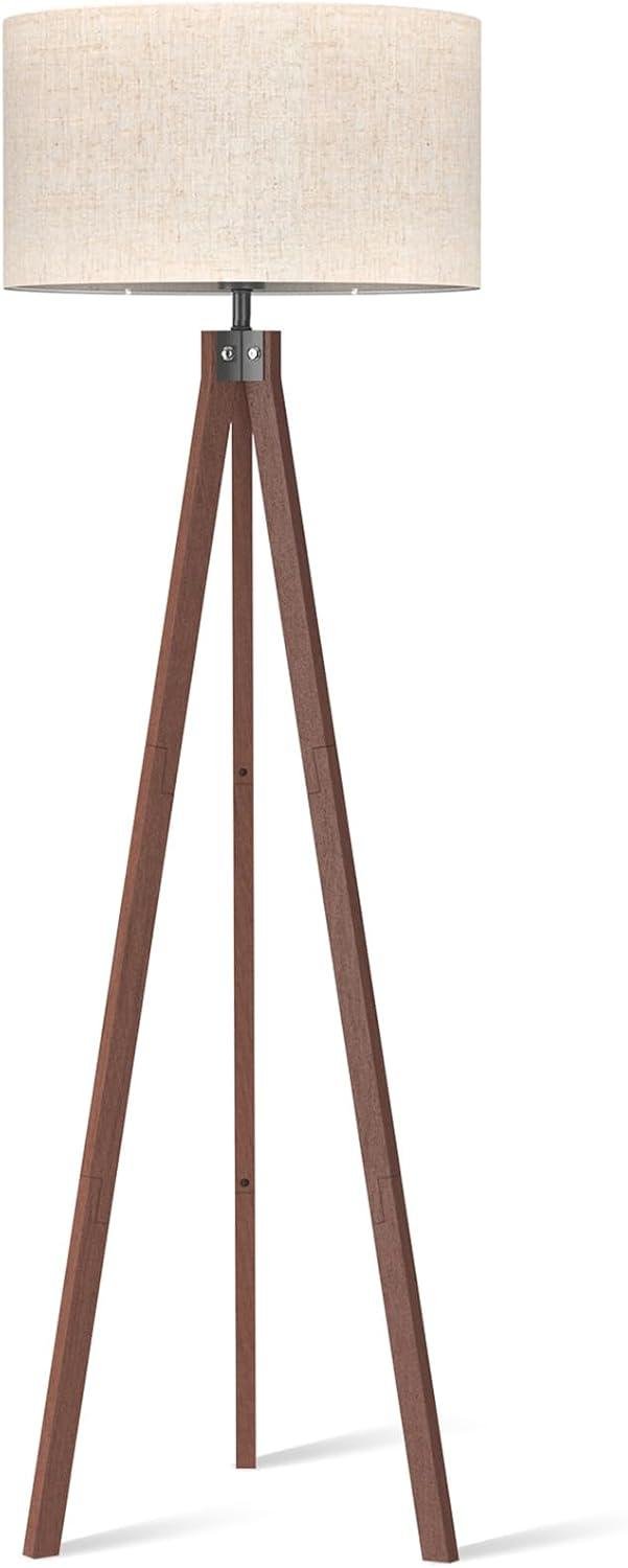 Our review of the LEPOWER Wood Tripod Lamp: Stylish & Practical