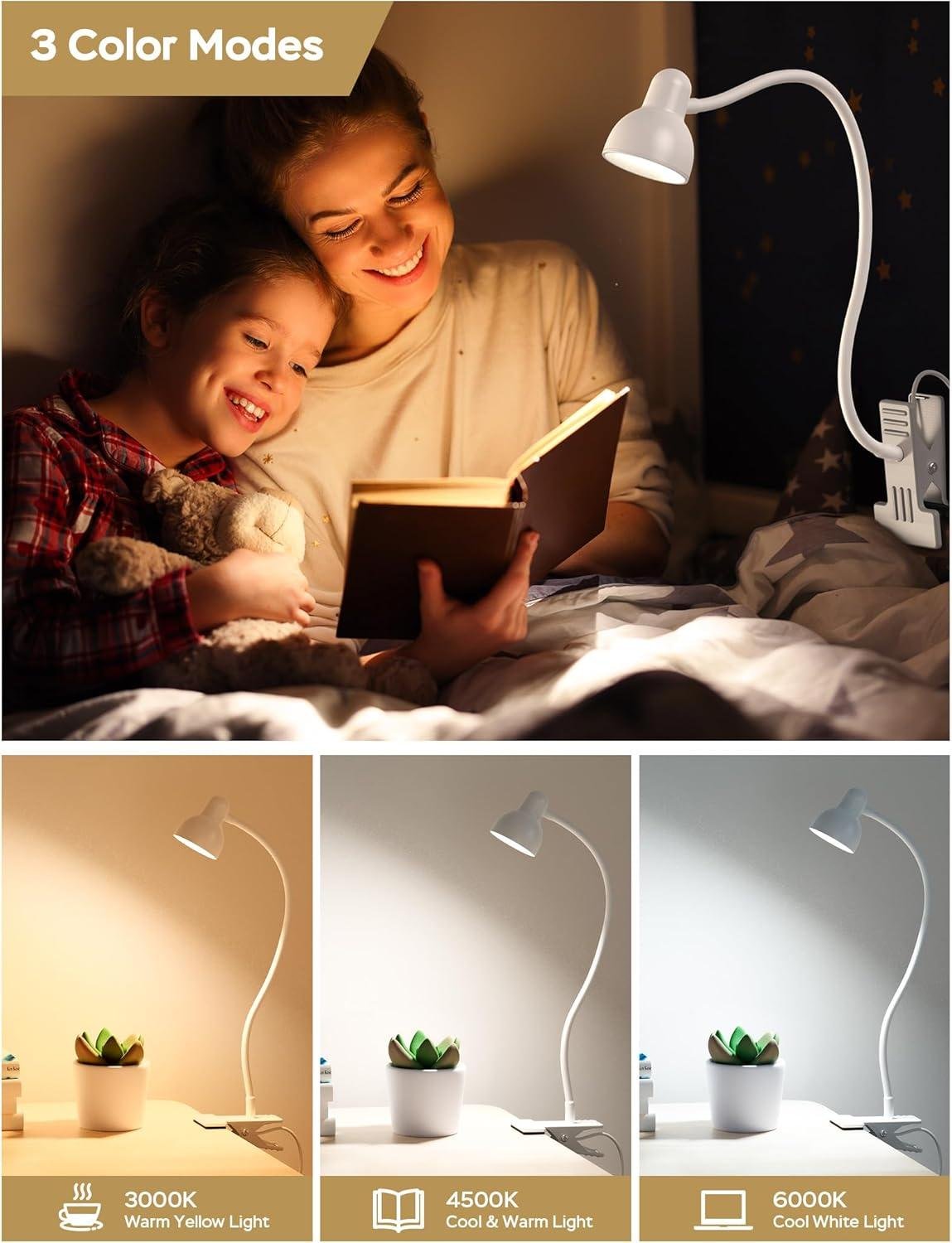 Our Review: LiFMIRA USB ⁤Clip-On Lamp⁣ with Eye-Care & Flexible Light