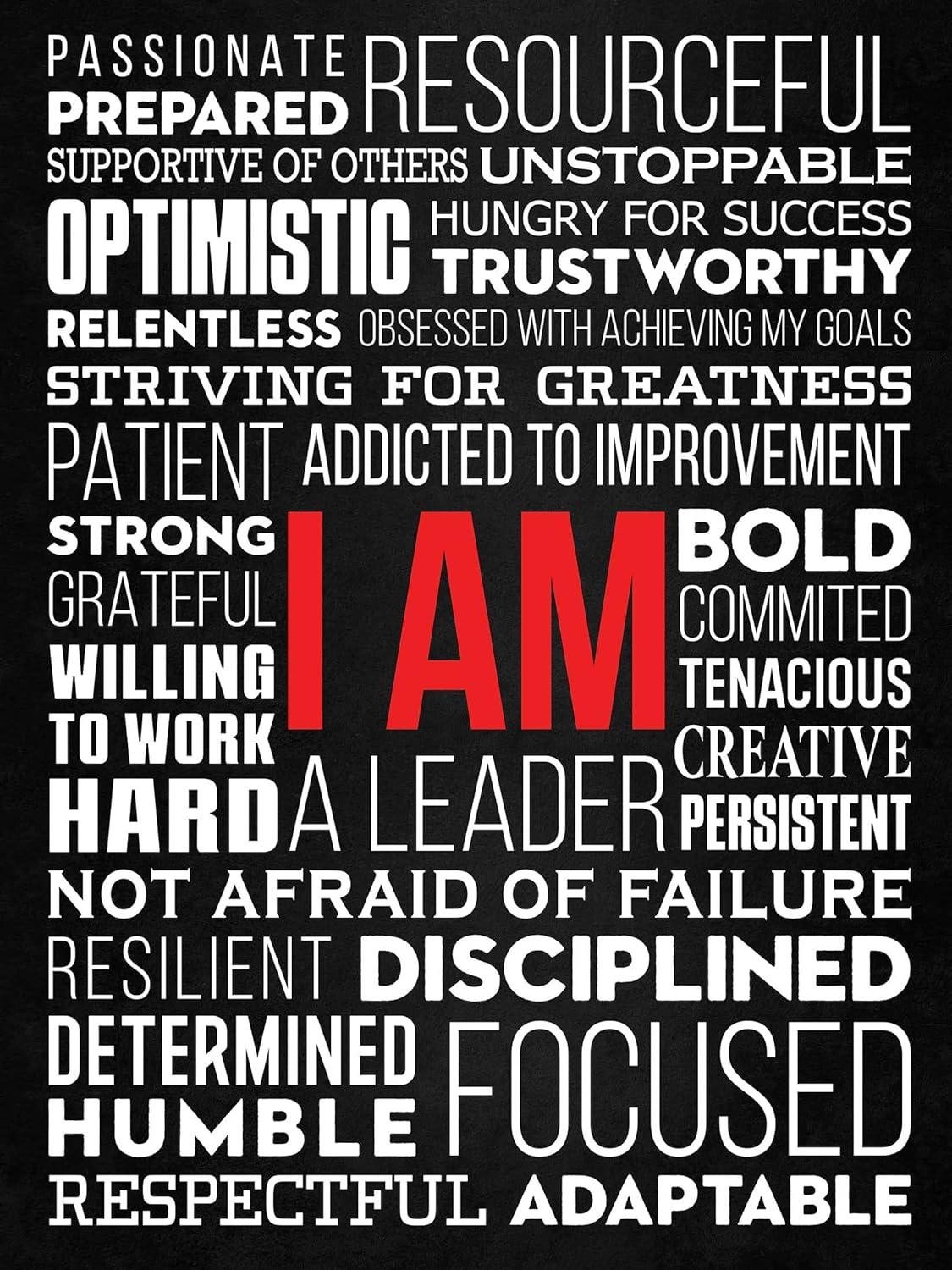 Our Review: 'I AM' Motivational Wall Art for Daily Inspiration