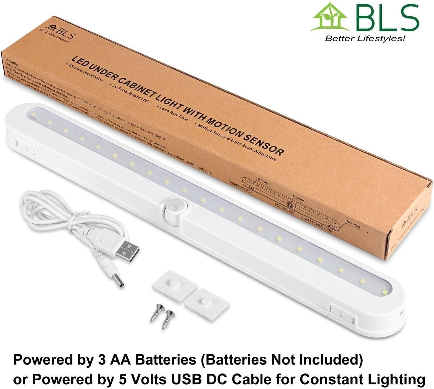 Our Honest Review: BLS T01L Motion Sensing LED Closet Light