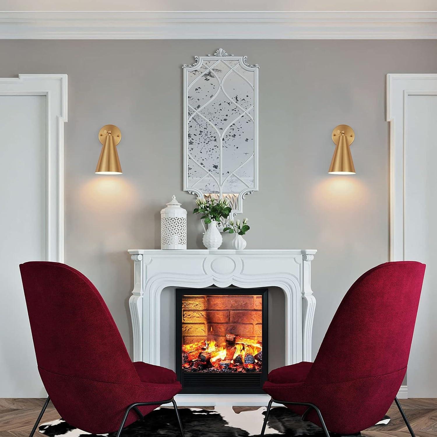Our review: MWZ Gold Sconces set - stylish, Adjustable, and Durable Wall Lamps