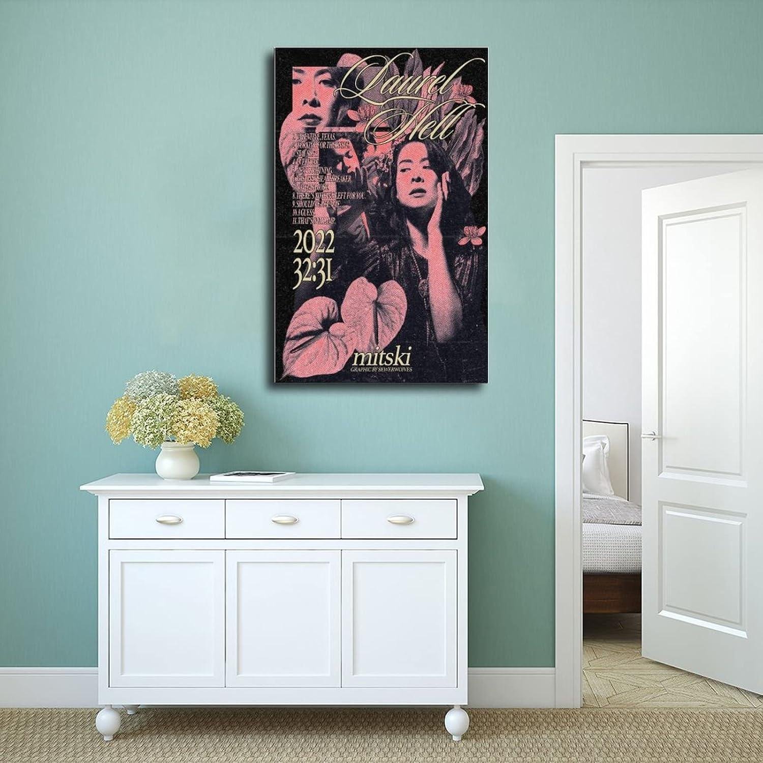 We Explore Mitski's Vintage Canvas Poster: A Perfect Art Statement