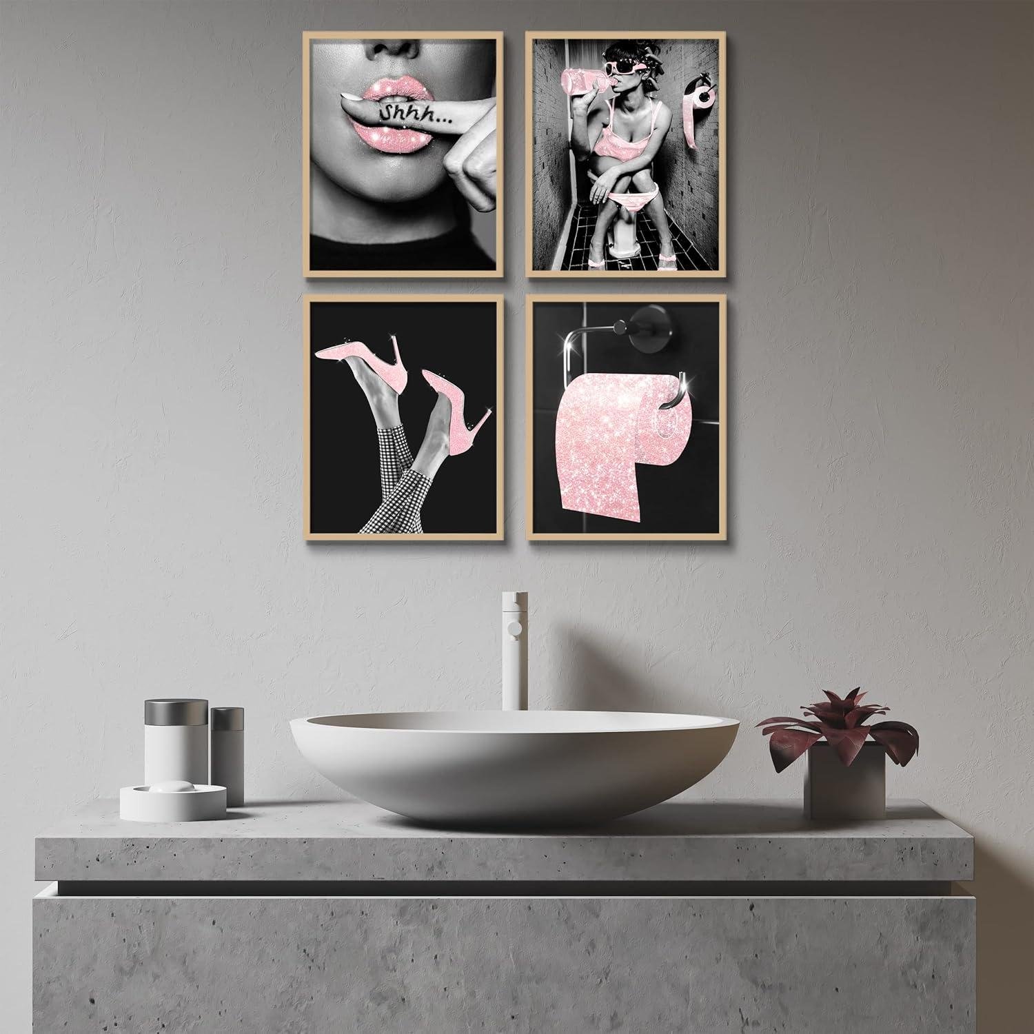 We Explore Pink Glam Canvas Posters for Stylish Walls