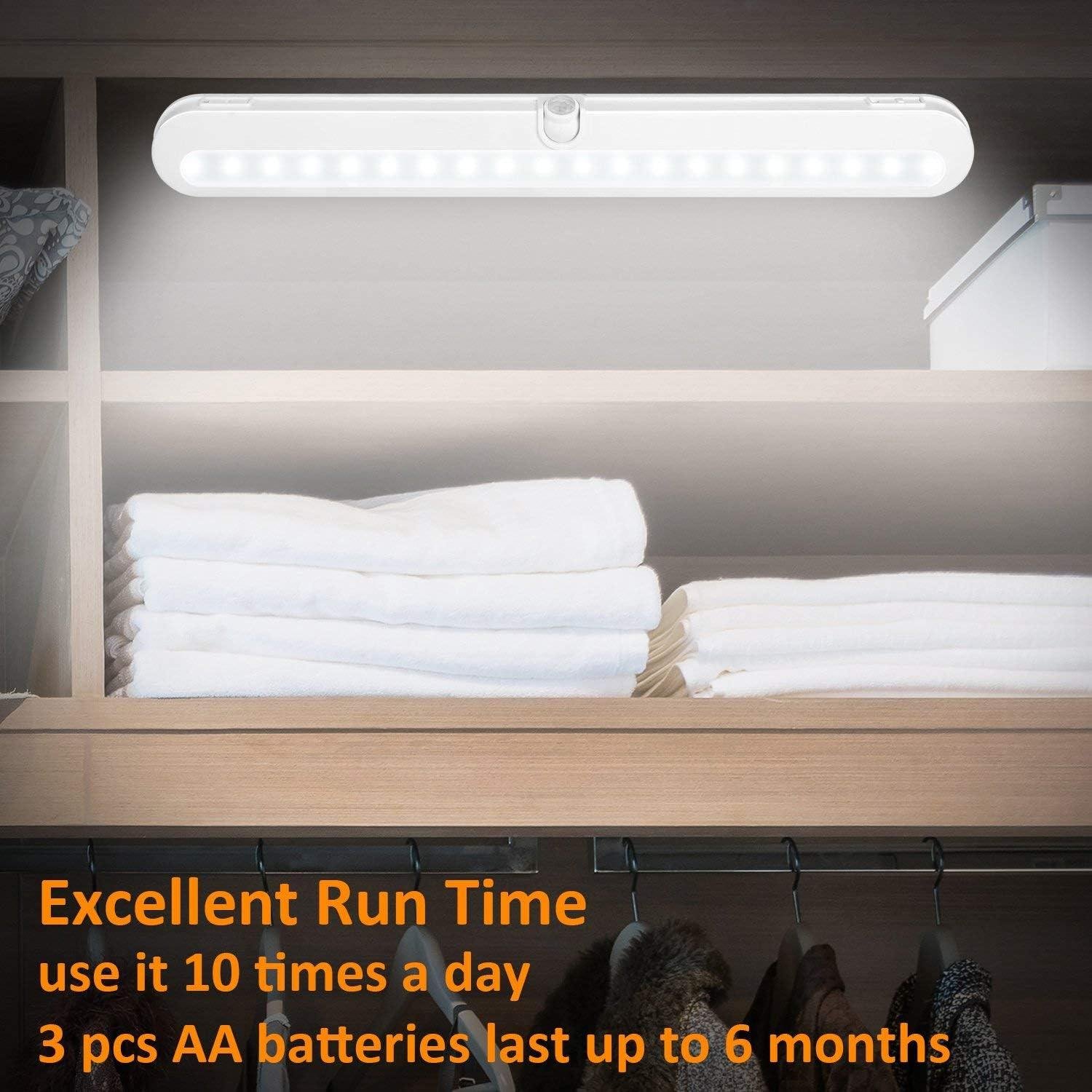 Our Honest Review: BLS T01L Motion Sensing LED Closet Light