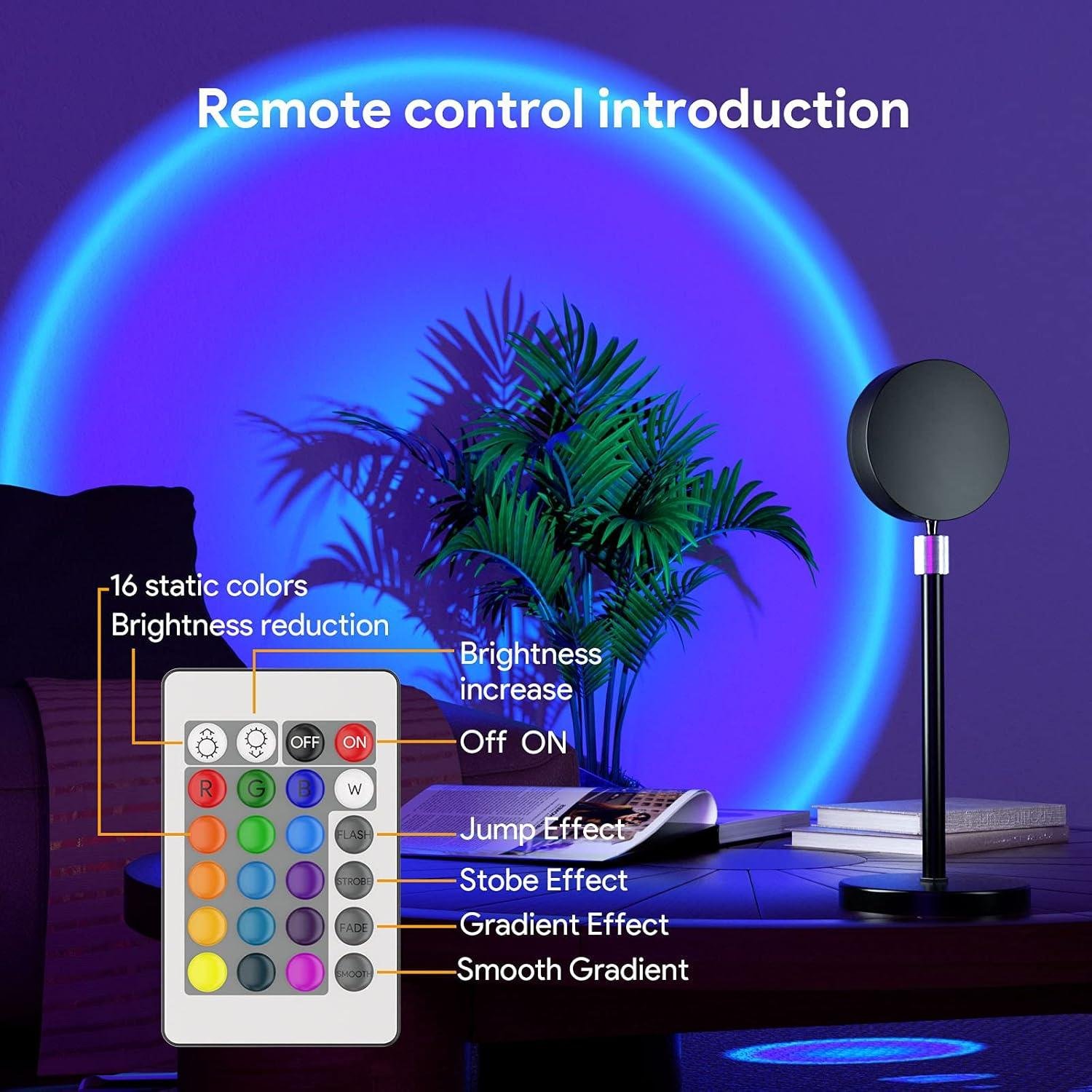 Exploring the Sunset Lamp: Our Bright, Colorful LED Review