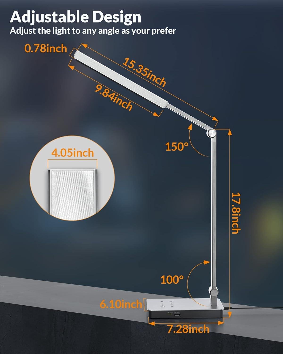Why We Love the LEPOWER LED Desk Lamp for Home & Office Use