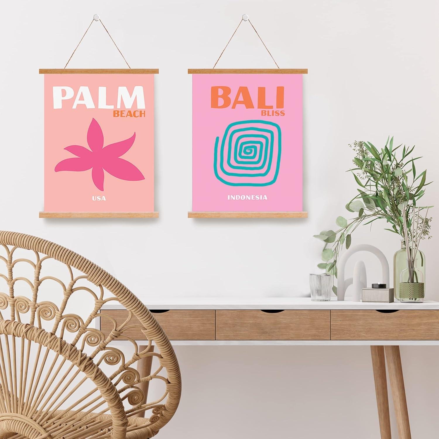 Our Take on WOONKIT's 12-Set Preppy Travel Posters: Dorm Decor Solved