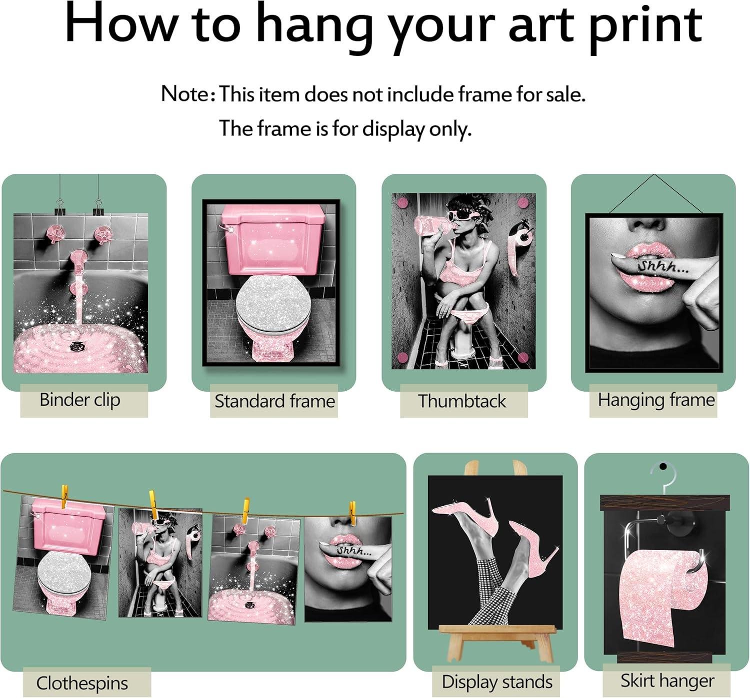 We Explore Pink Glam Canvas Posters for Stylish Walls