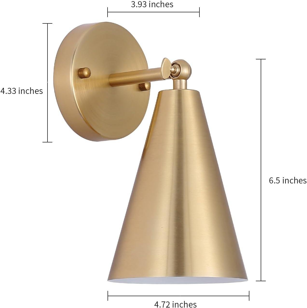 Our Review: MWZ Gold Sconces Set - Stylish, Adjustable, and Durable Wall Lamps