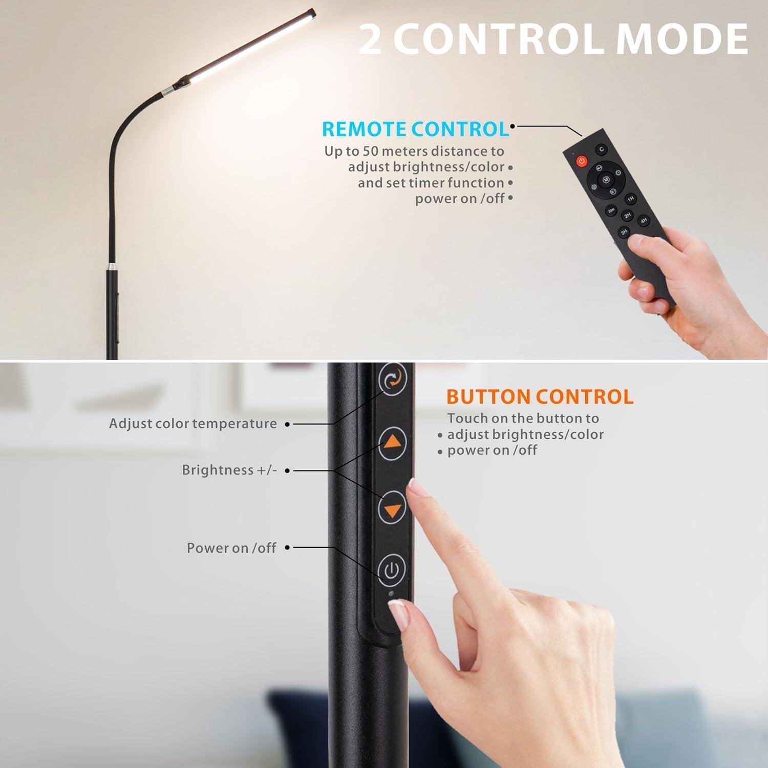 Our Friendly Review: Xxean LED Floor Lamp with Remote Control