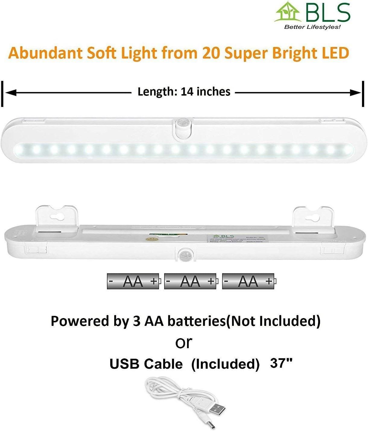 Our Honest Review: BLS T01L Motion Sensing LED Closet Light