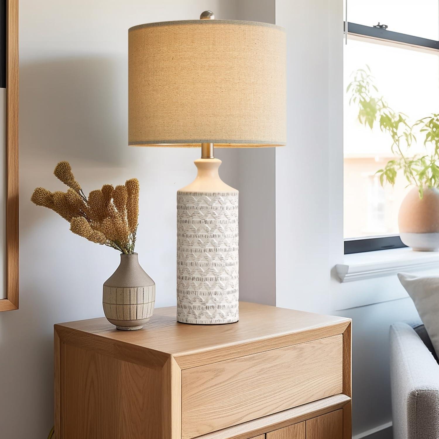 Our Honest Review of PoKat 24'' Ceramic Lamps for Cozy Spaces