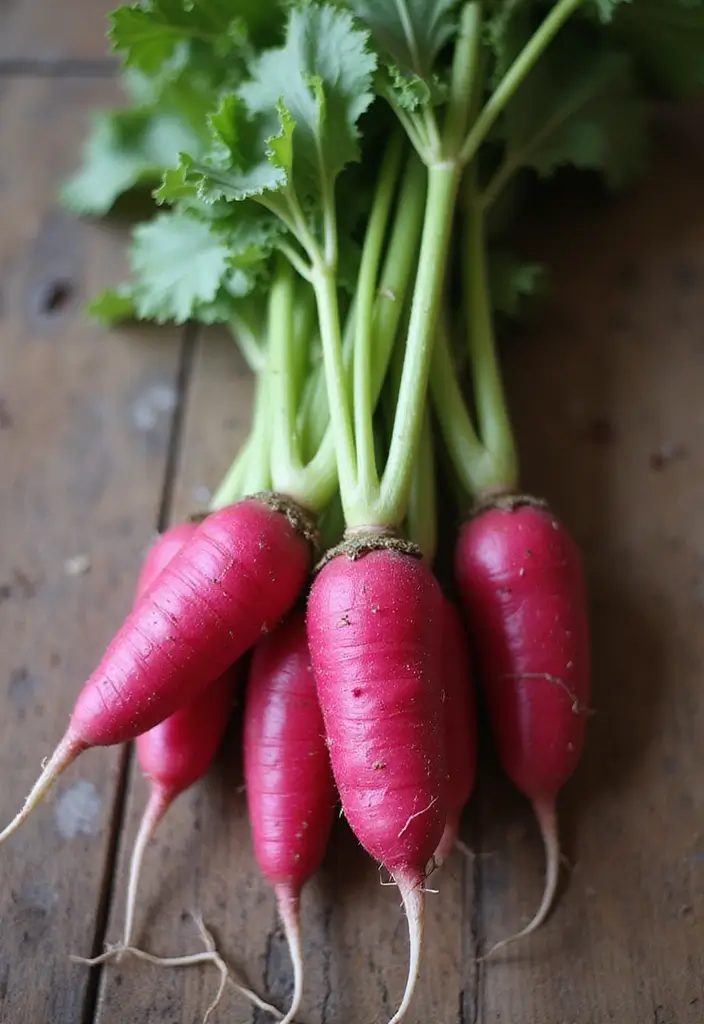 10 Easy Vegetables You Can Grow in Your Backyard Garden (Even if You're a Total Beginner!) - 1. Radishes