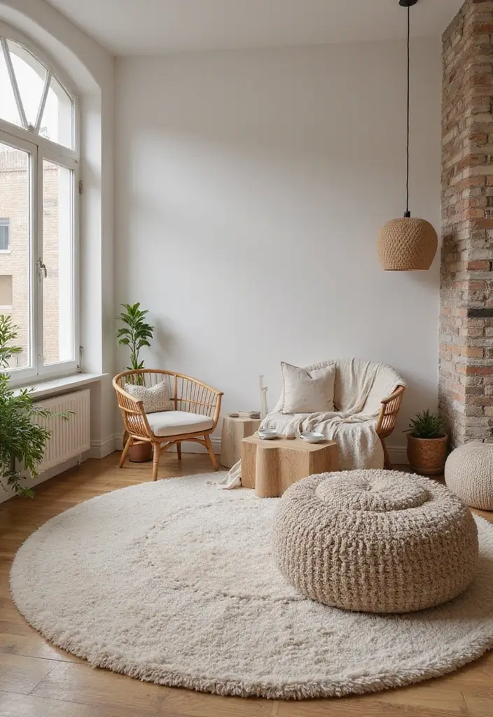 10 Minimalist Interior Design Ideas That Will Transform Your Home into a Calm Oasis! - 6. Keep Textures in Mind
