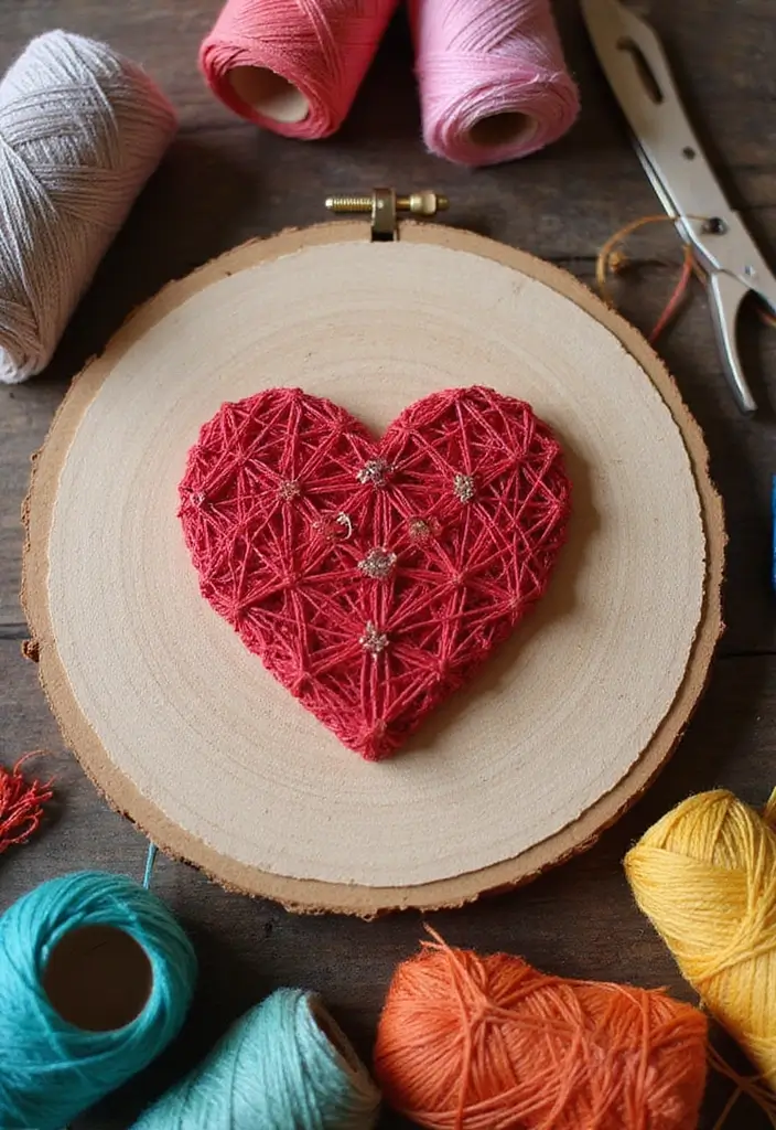 15 DIY Wall Art Projects That'll Transform Your Space on a Budget (You Won't Believe #7!) - 7. String Art Magic