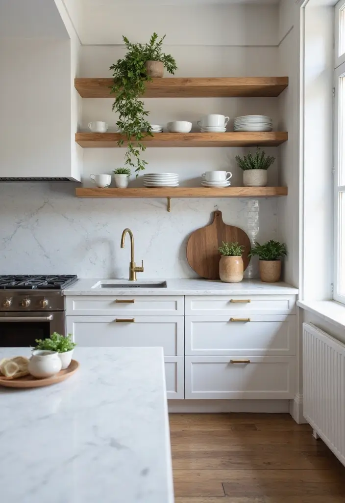 15 Minimalist Interior Design Hacks That'll Make You Rethink Your Space! - 11. Use Open Shelving