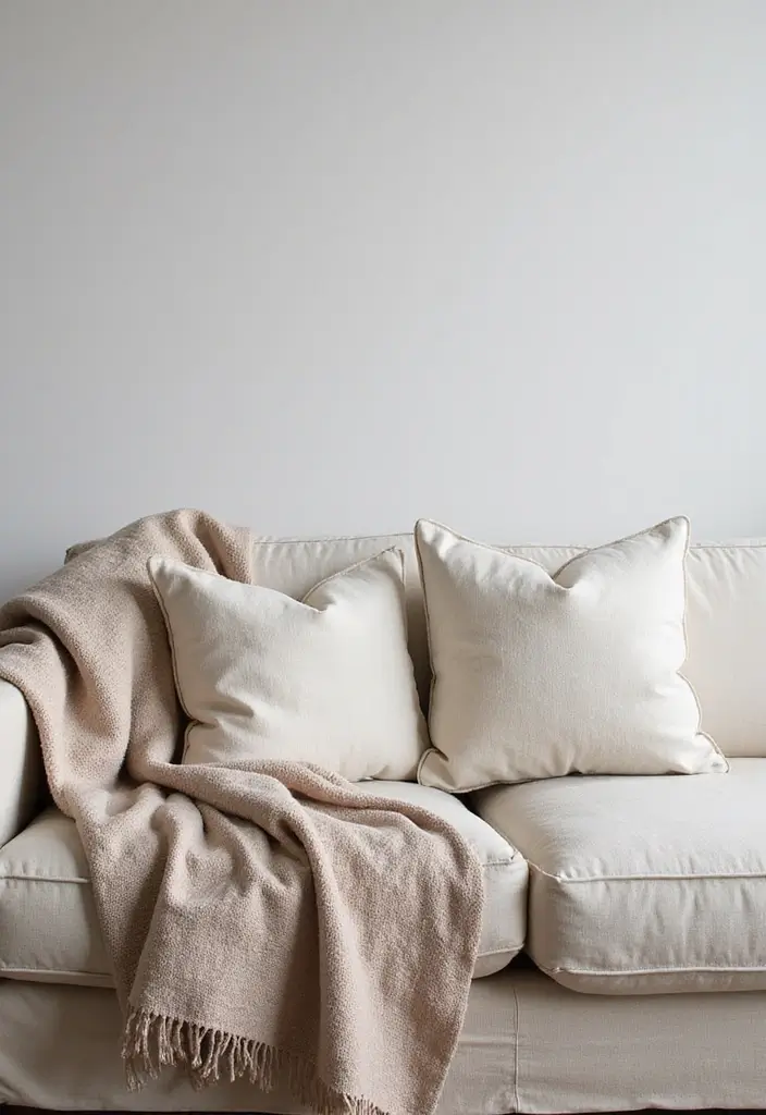 15 Minimalist Interior Design Hacks That'll Make You Rethink Your Space! - 9. Choose Minimal Textiles