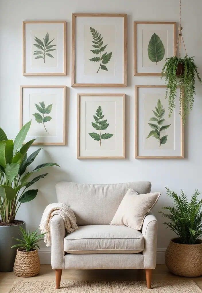 15 Trendy Wall Art Ideas That'll Transform Your Space Into an Instagram Dream! - 3. Botanical Prints